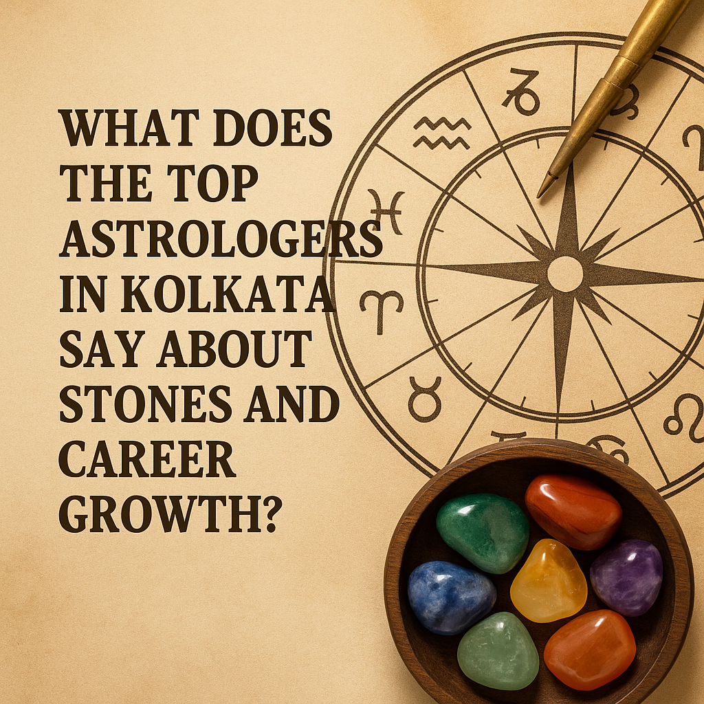 What Does the Top Astrologers in Kolkata Say About Stones and Career Growth?