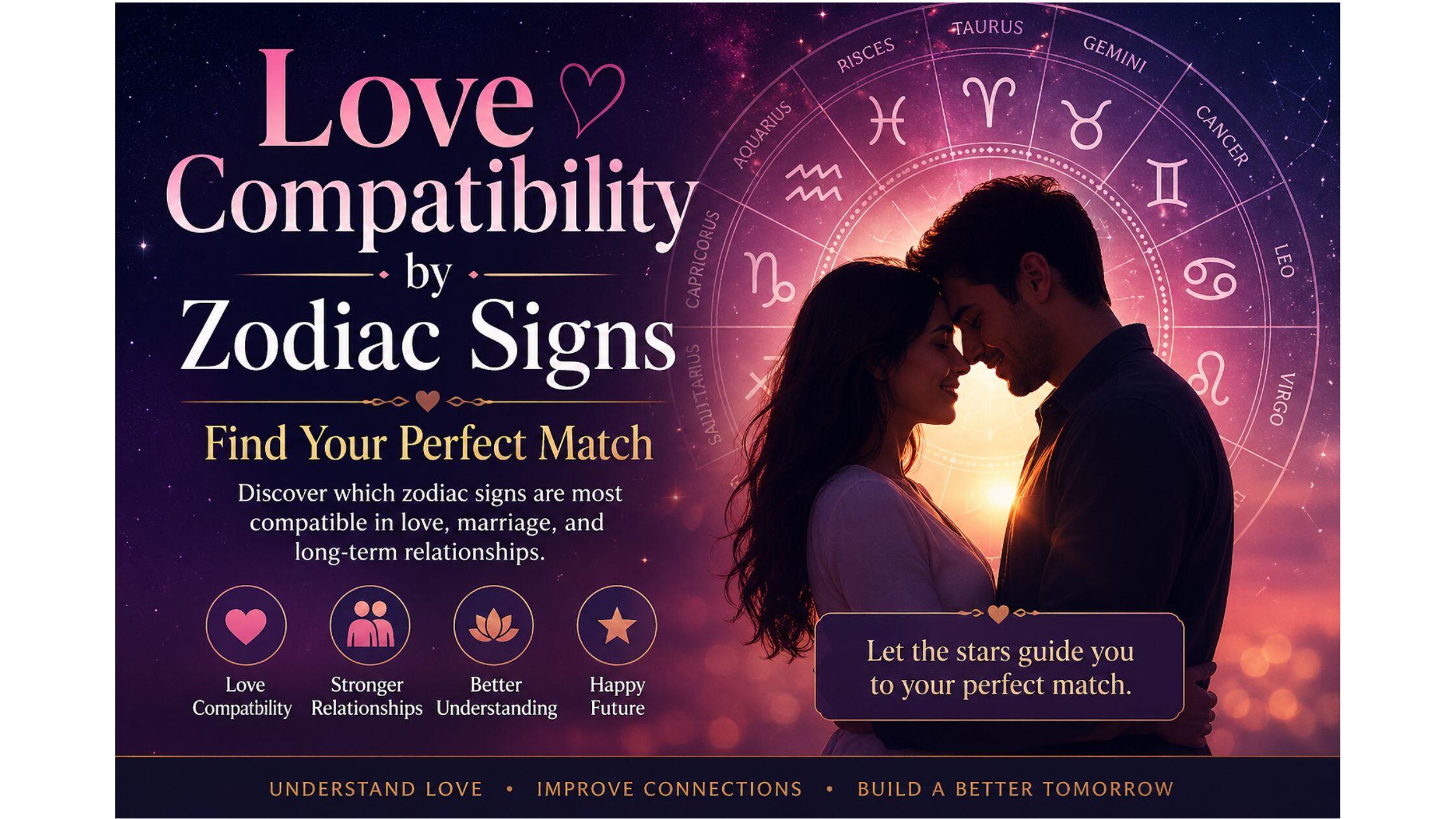 Love Compatibility by Zodiac Signs: Find Your Perfect Match