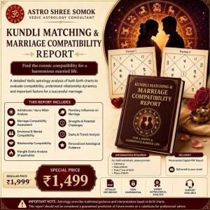 Kundli Matching & Marriage Compatibility Report