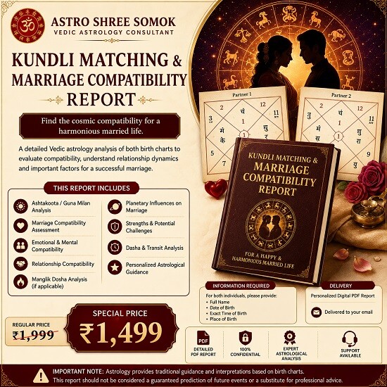 Kundli Matching & Marriage Compatibility Report