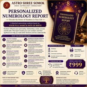 Personalized Numerology Report