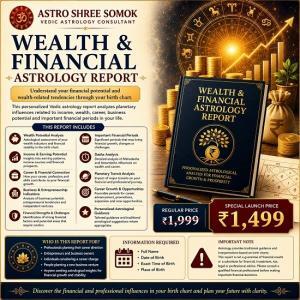 Wealth & Financial Astrology Report