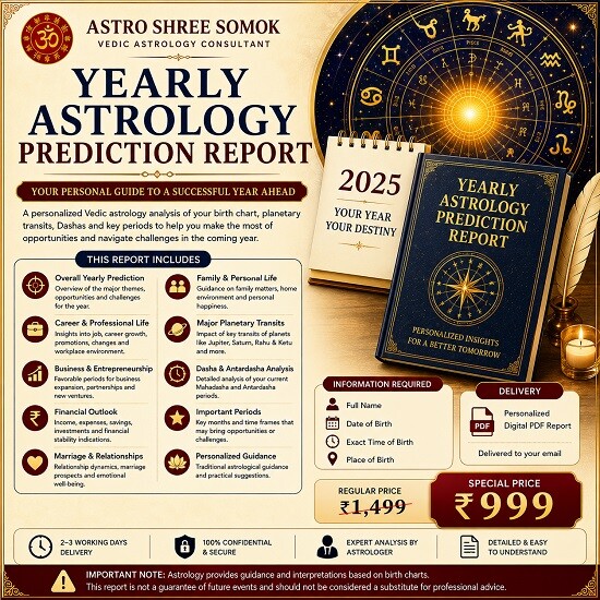 Yearly Astrology Prediction Report