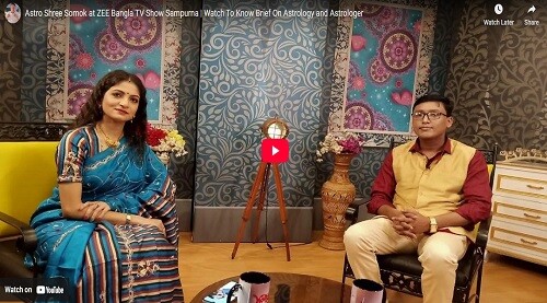 Astrologer Shree Somok Zee Bangla TV Show