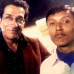 famous celebrity with Sabyasachi Chakraborty