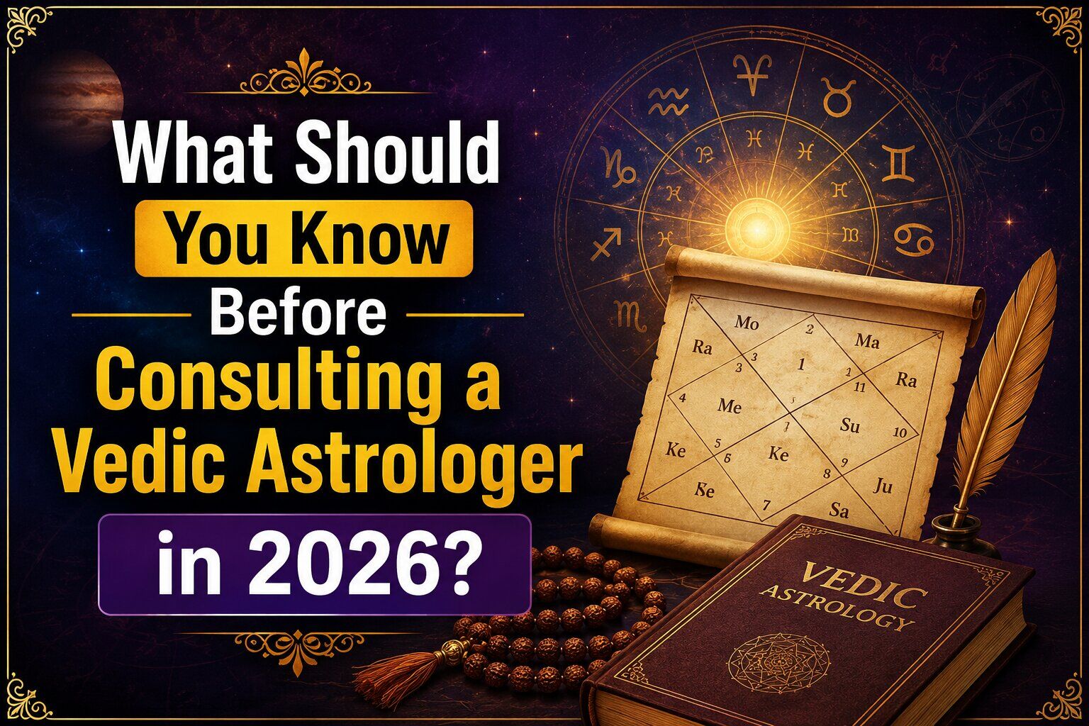 What Should You Know Before Consulting a Vedic Astrologer in 2026